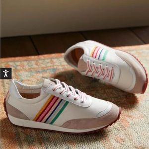 Boden Striped Runner Sneakers size 9